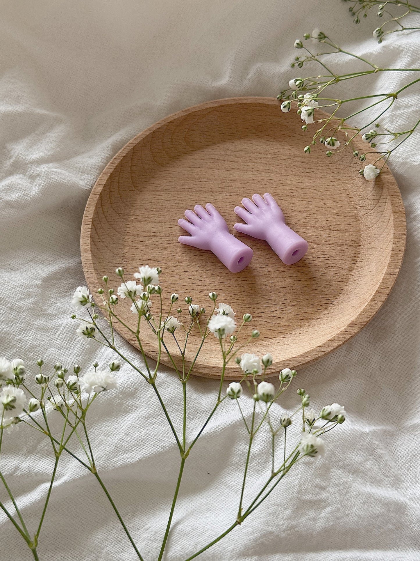 Maskestoppere - Hånd lilla