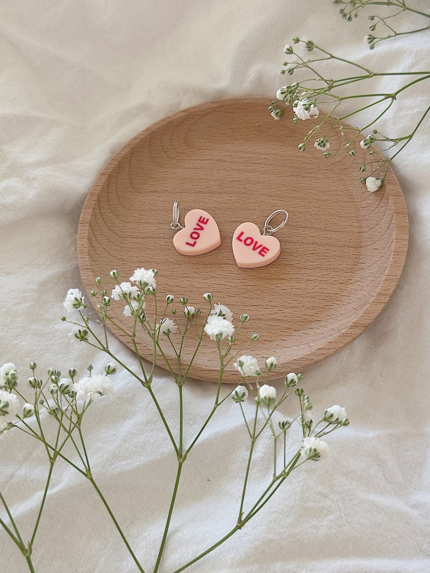 #355 Maskemarkør - Love heart