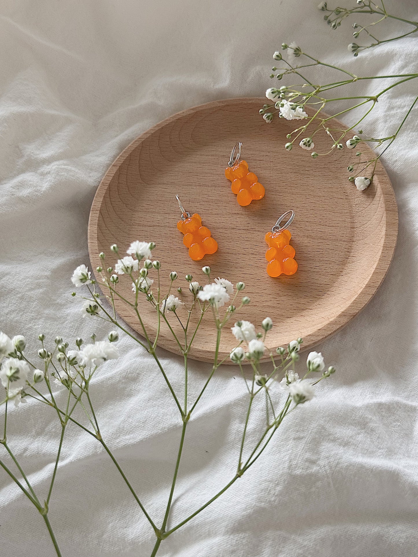 #149 Maskemarkør - Oransj gummibjørn