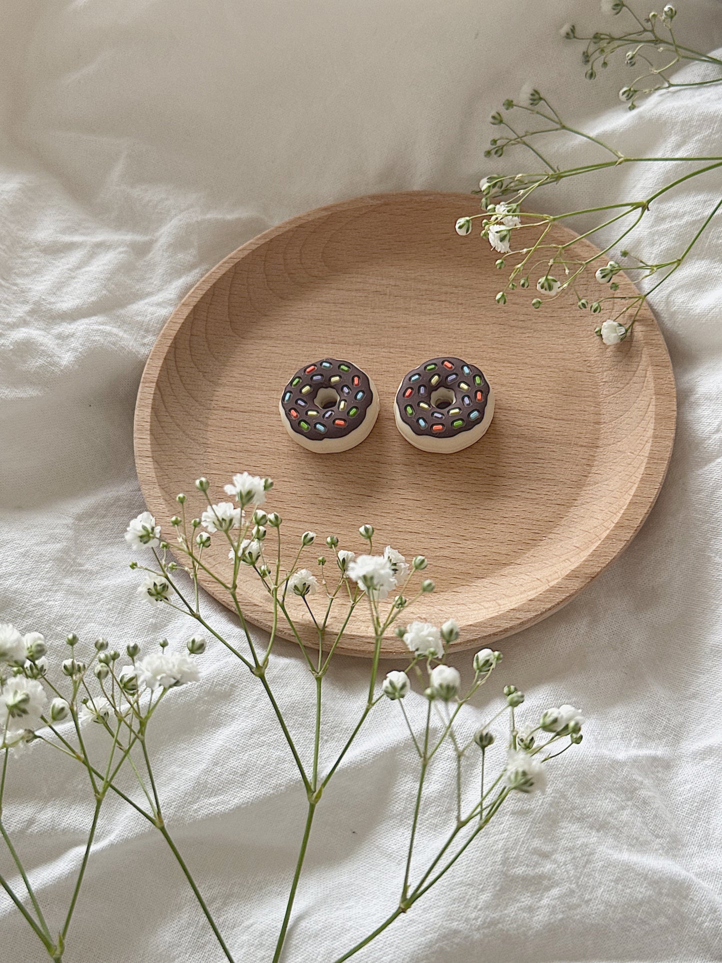 Maskestoppere - Brun donut