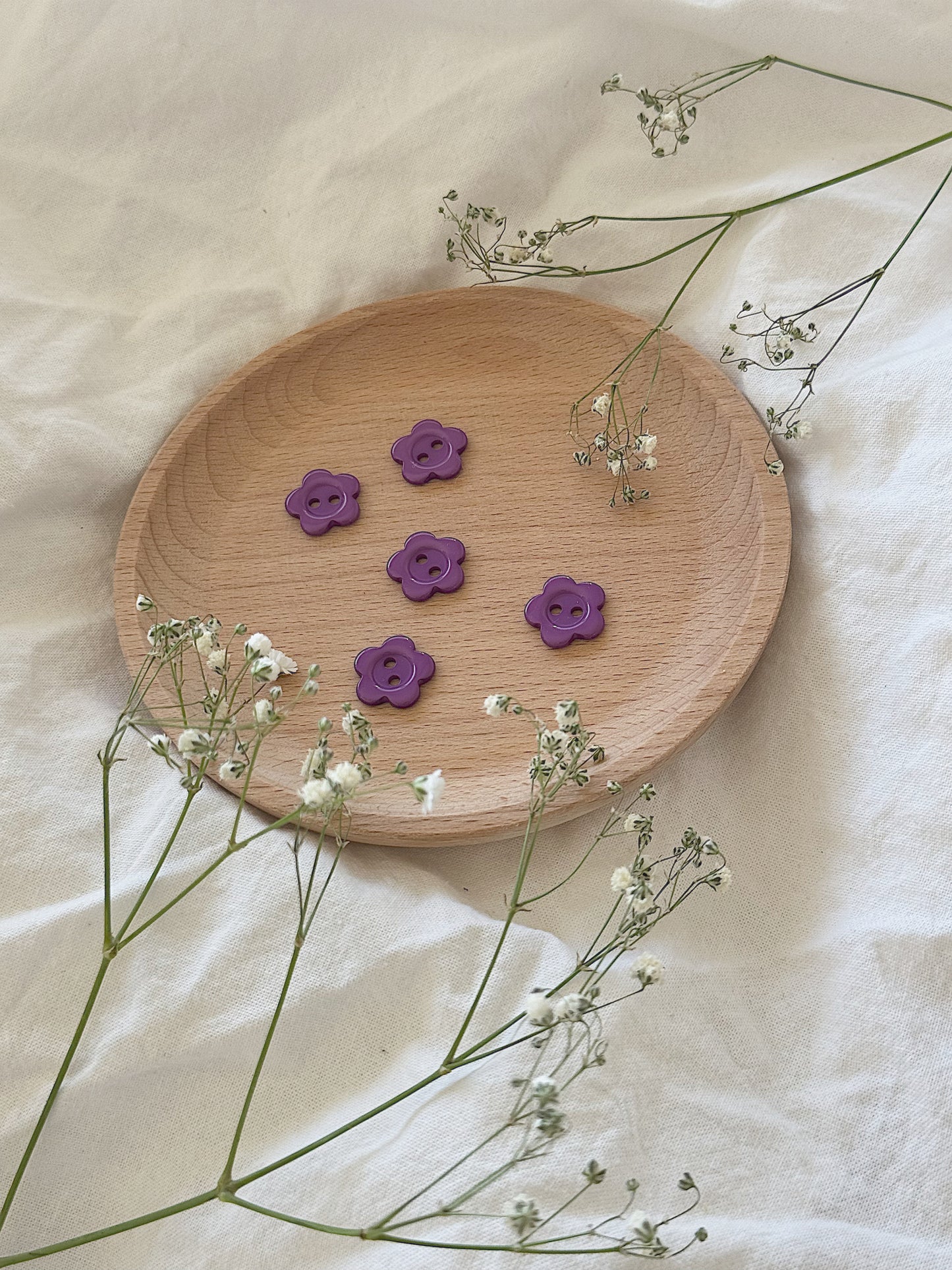 Knapper lilla blomst