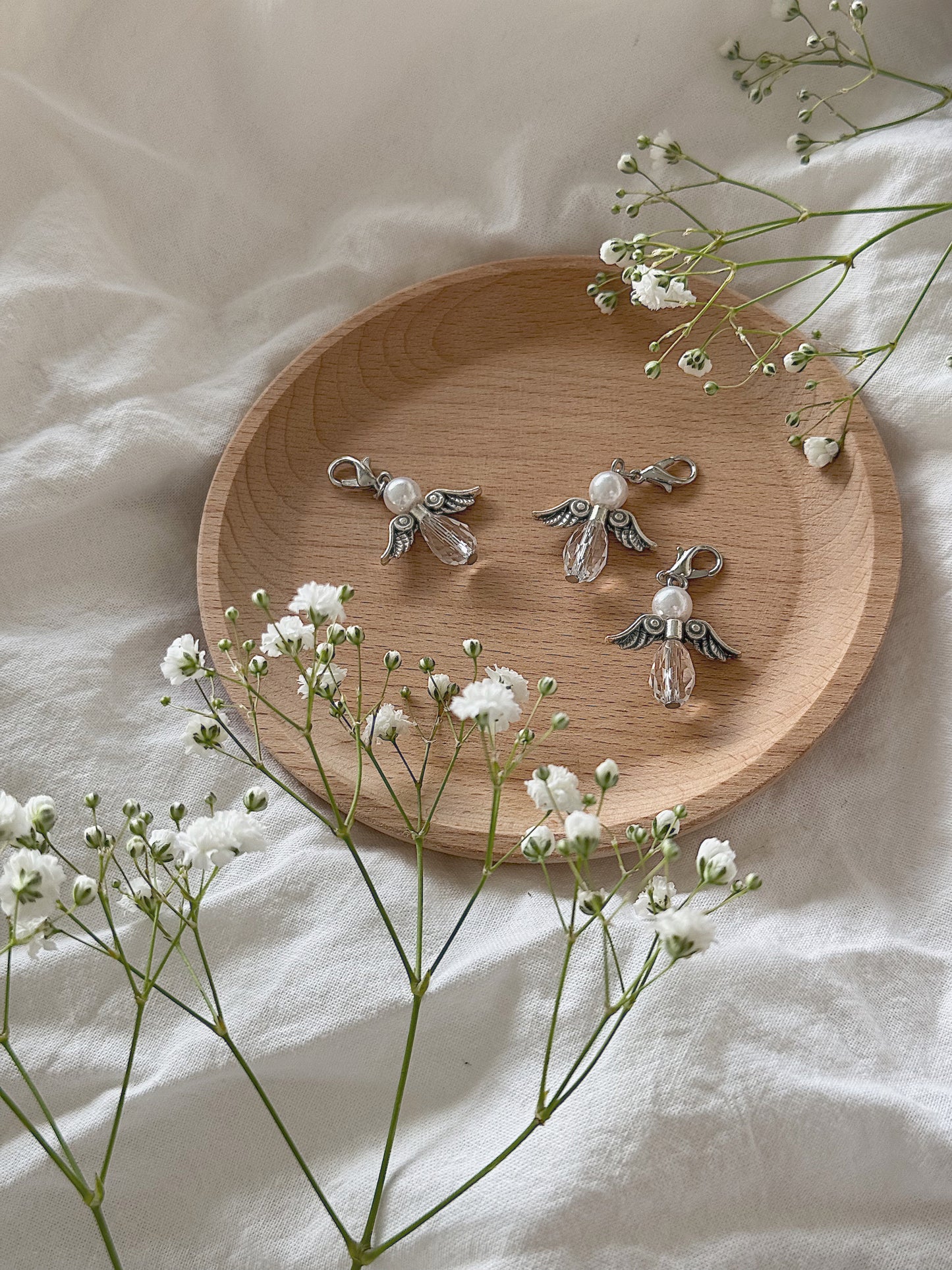 #198 Fremgangsmarkør - Hvit engel