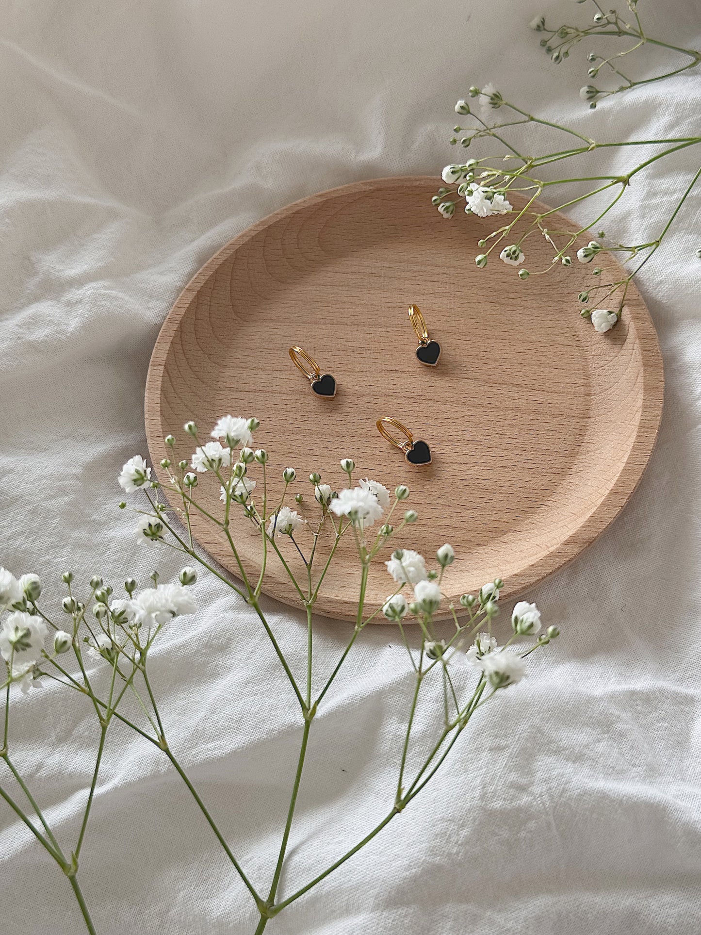 #204 Maskemarkør - Svart hjerte