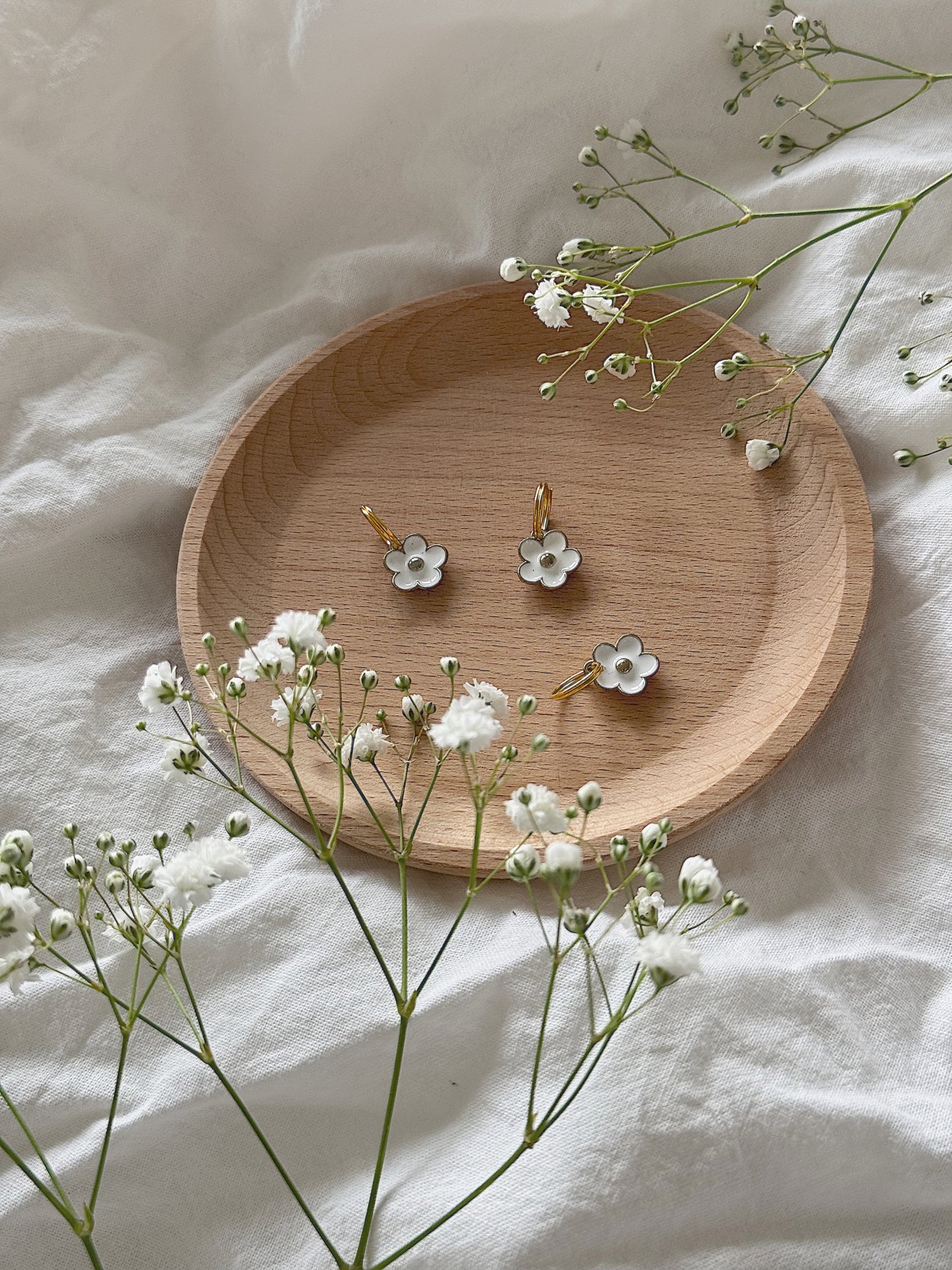 #48 Maskemarkør - Hvit daisy