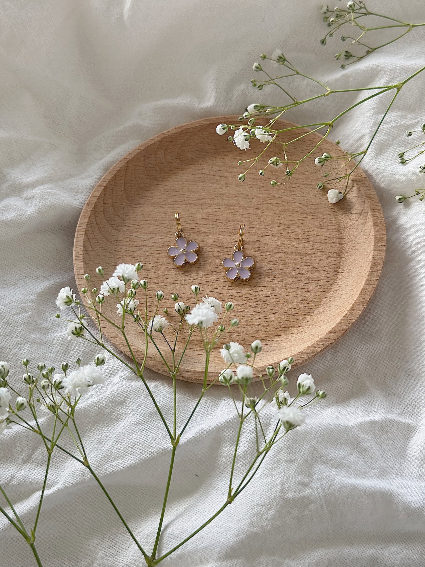 #75 Maskemarkører - Lilla blomst