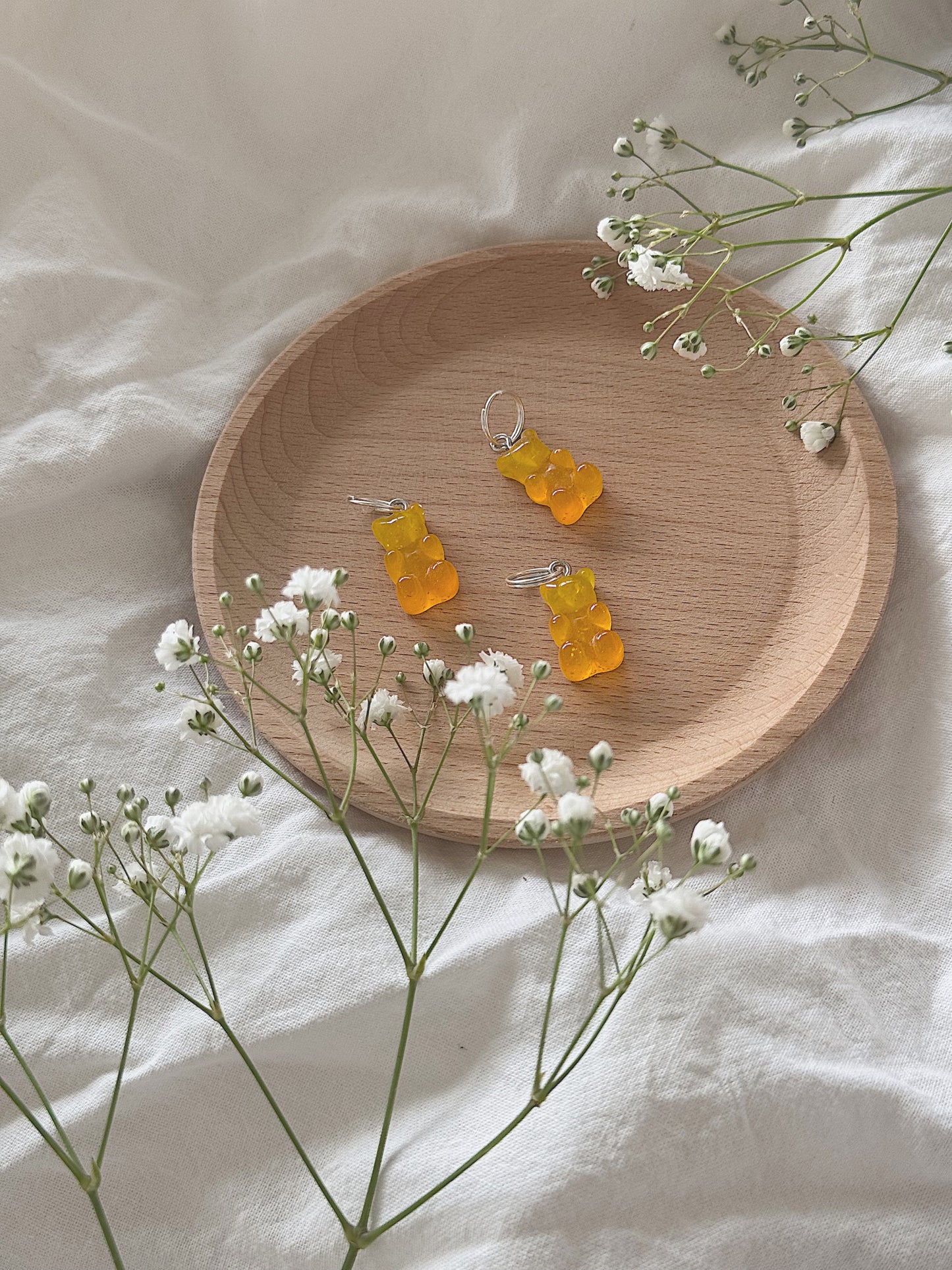 #144 Maskemarkør - Oransj gummibjørn