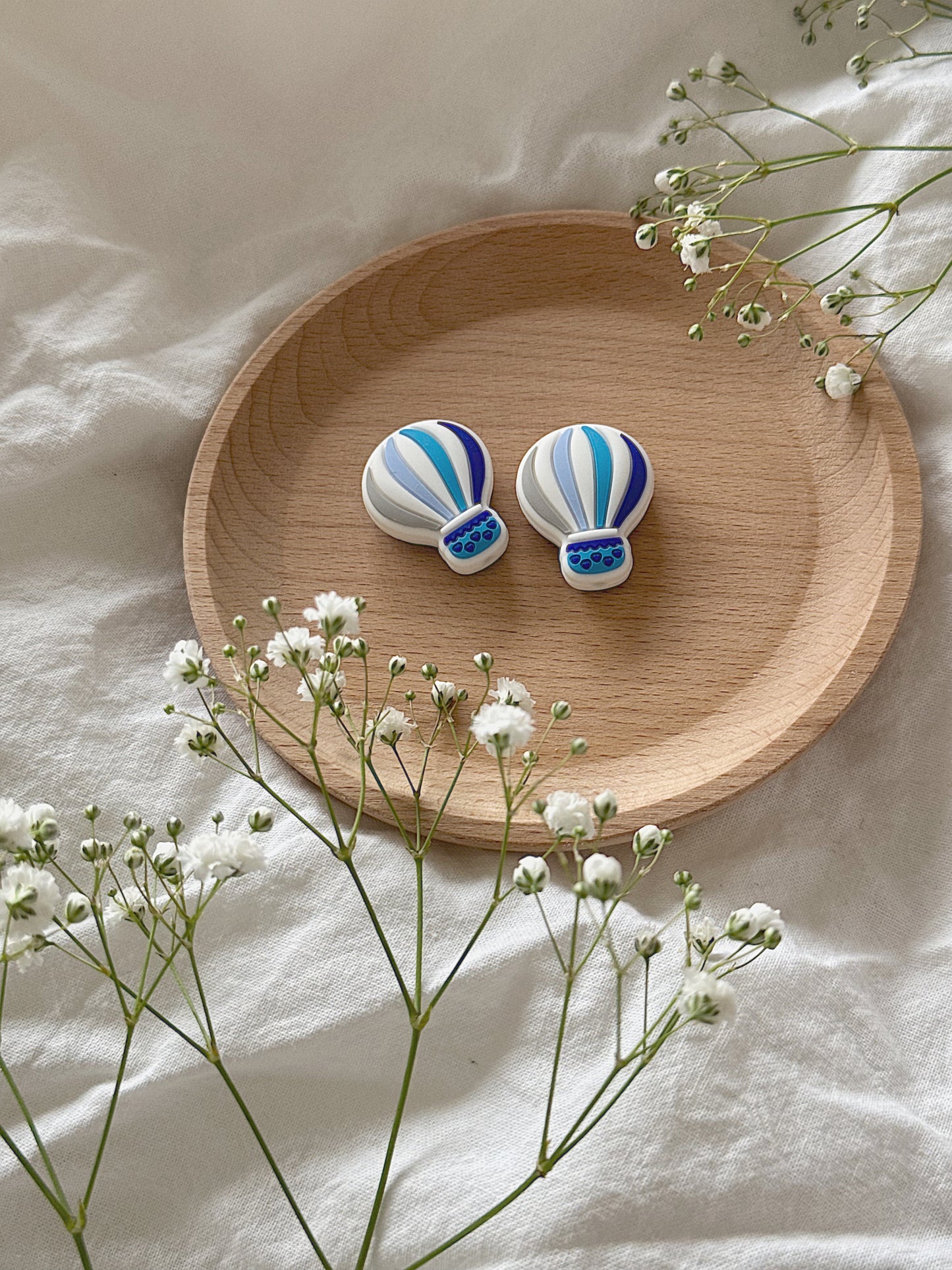 Maskestoppere - Luftballong blå