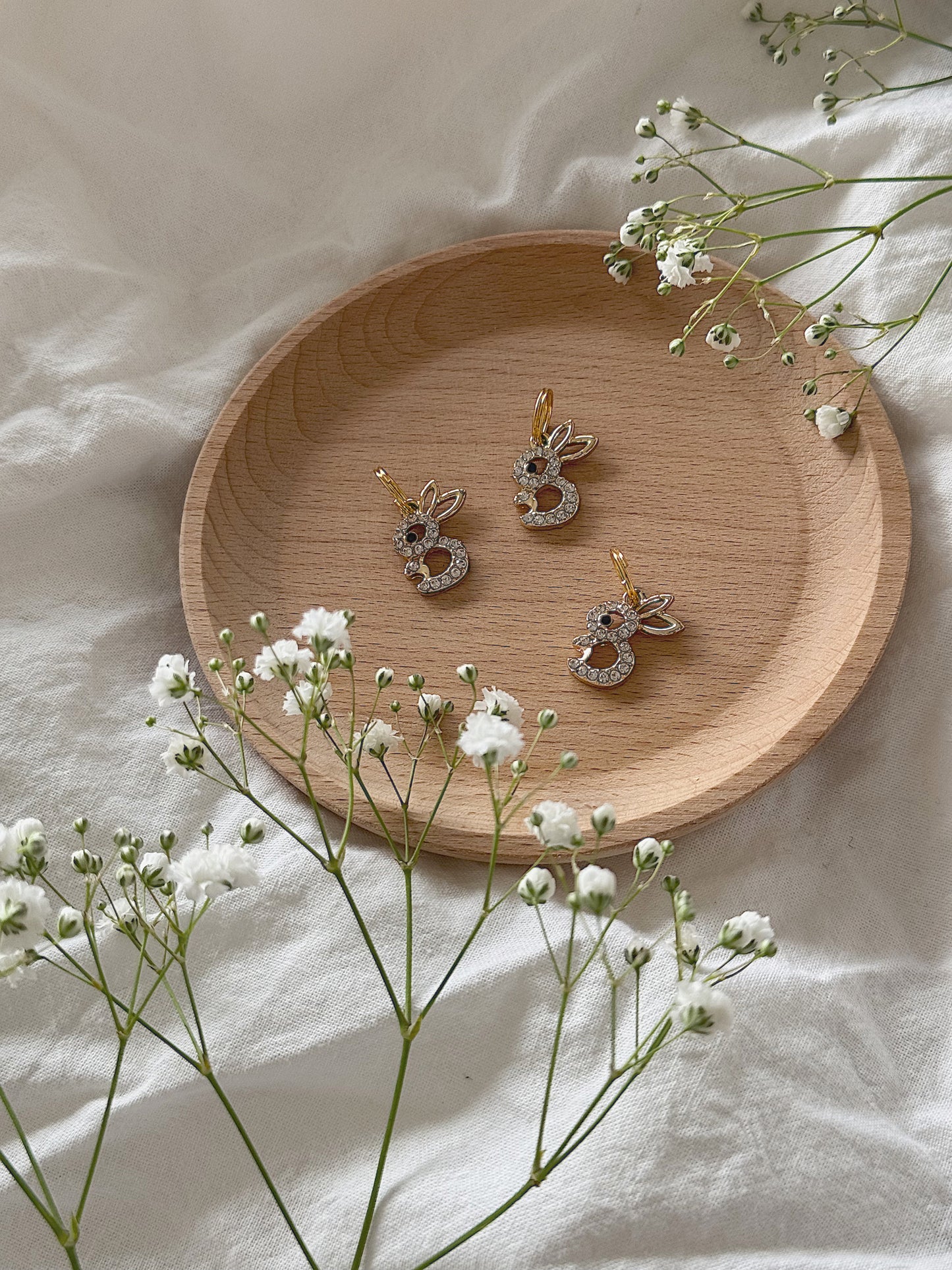 #321 NYHET! Påskehare med bling