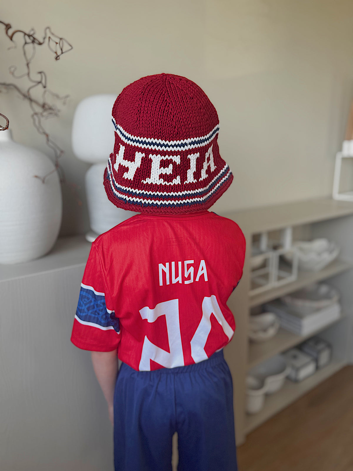 Oppskrift - VM-bøttehatt HEIA NORGE!