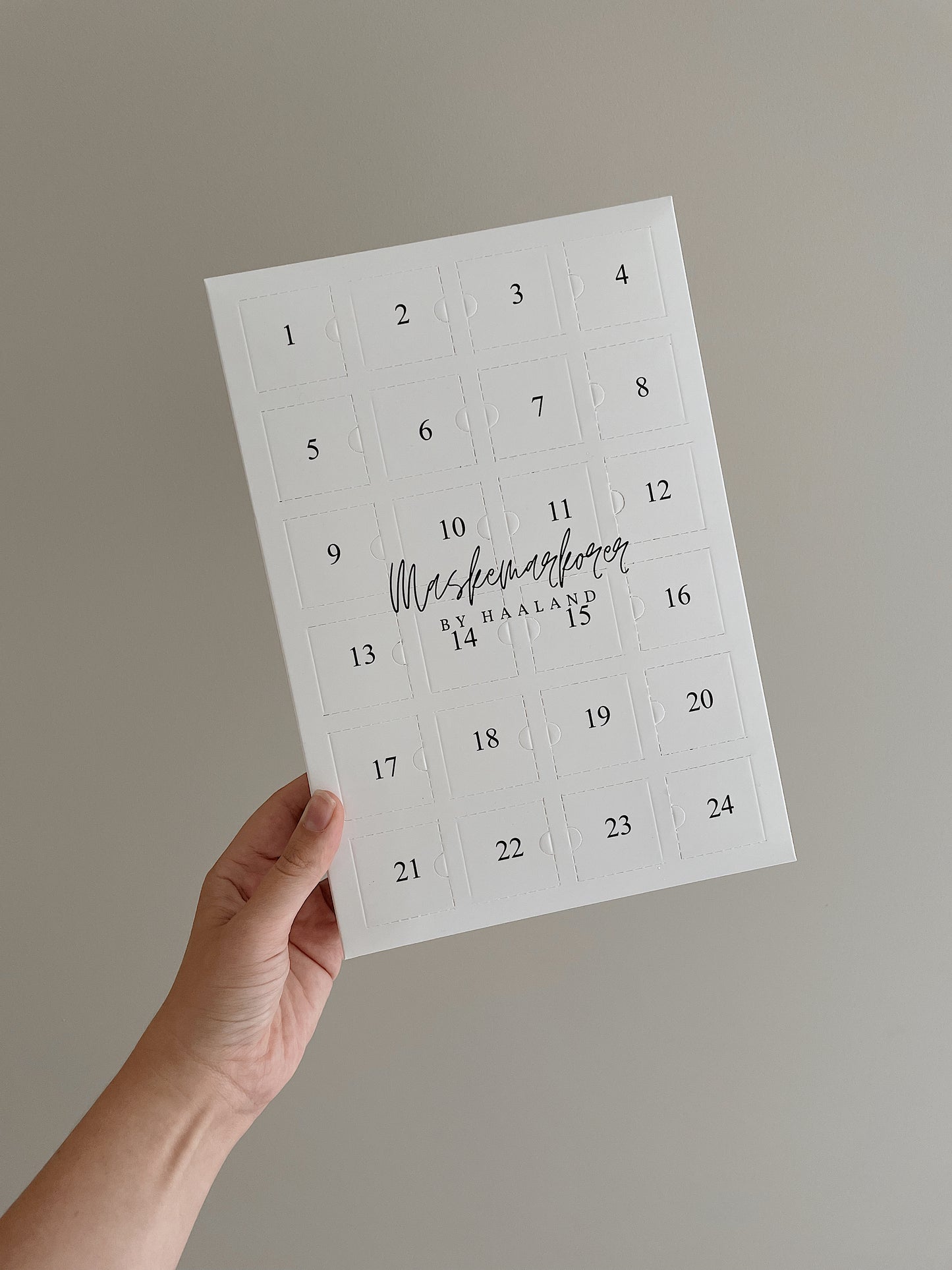 Adventskalender 2025, verdi på over 1000,-