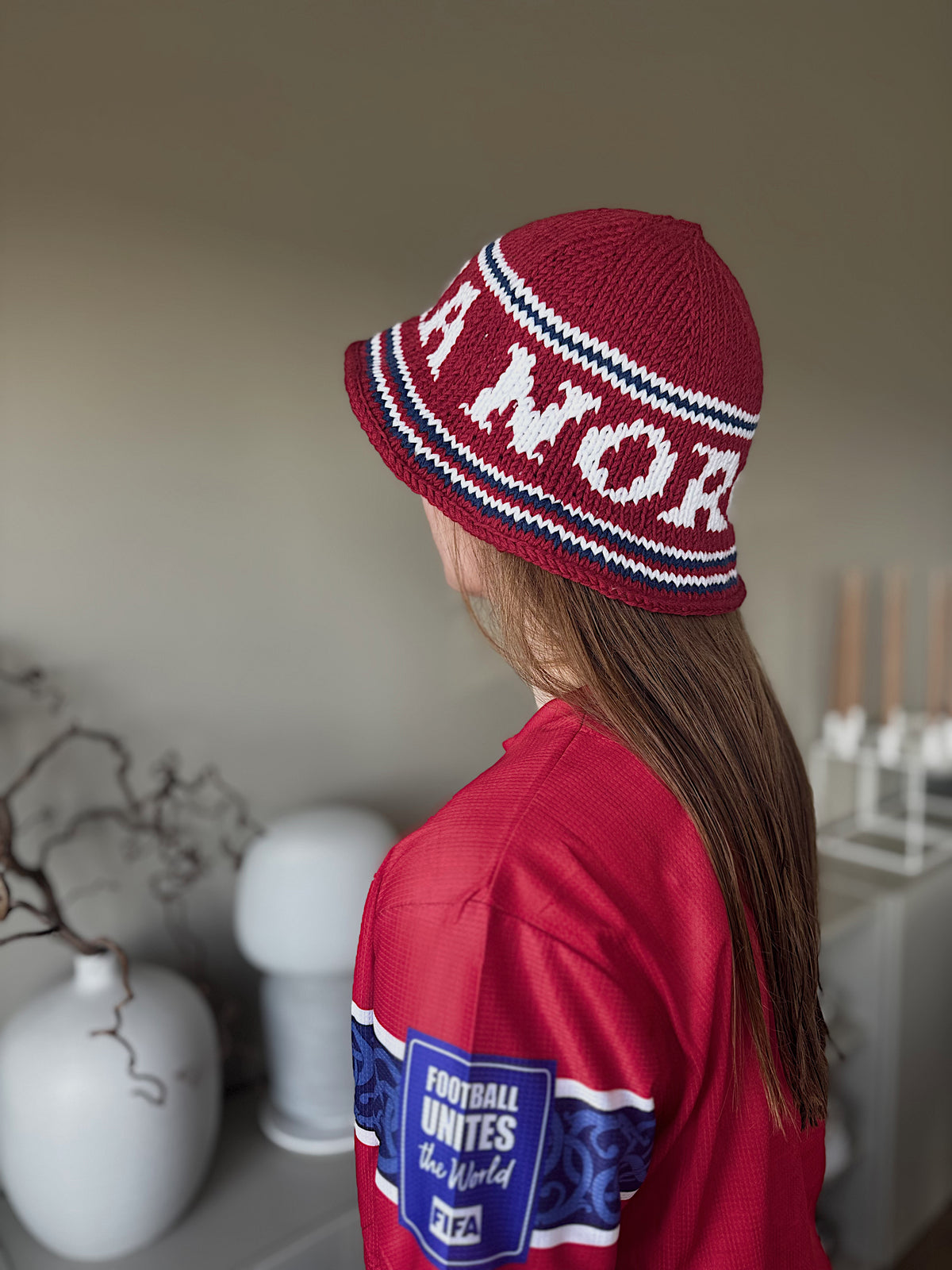 Oppskrift - VM-bøttehatt HEIA NORGE!